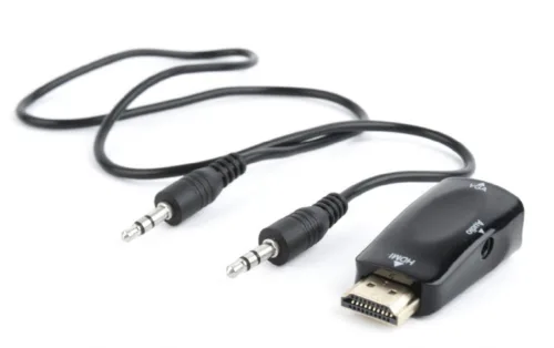 ADAPTOR video GEMBIRD splitter HDMI (T) la VGA (M)- A-HDMI-VGA-02