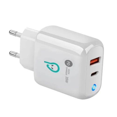 ALIMENTATOR retea SPACER Quick Charge 35W USB Type- SPAR-DUOQ-02