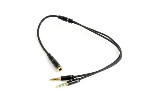 CABLU audio GEMBIRD Splitter stereo (2 x 3.5 mm ja- CCA-418M