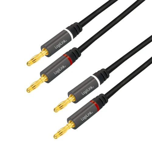 CABLU audio LOGILINK stereo (2 x 2.5 mm jack T/T) - CA1210