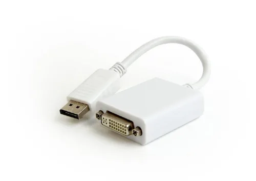 CABLU video GEMBIRD adaptor DisplayPort (T) la DVI- A-DPM-DVIF-03-W