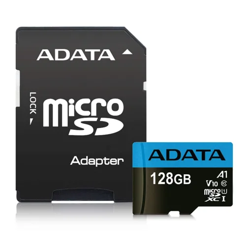 CARD MicroSD ADATA 128 GB MicroSDXC clasa 10 stand-AUSDX128GUICL10A1-RA1