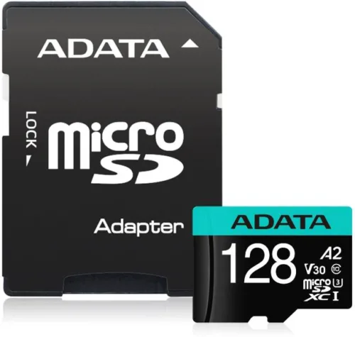 CARD MicroSD ADATA 128 GB microSDHC clasa 10 stand-AUSDX128GUI3V30SA2