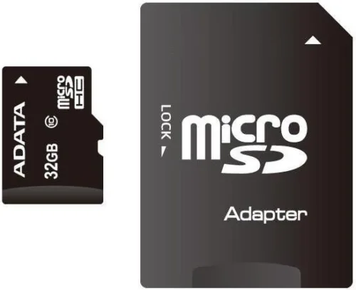 CARD MicroSD ADATA  32 GB MicroSDHC clasa 10 stand-AUSDH32GUICL10-RA1