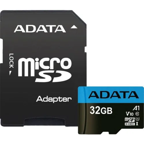 CARD MicroSD ADATA  32 GB MicroSDXC clasa 10 stand-AUSDH32GUICL10A1-RA1