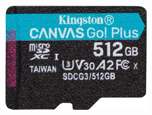 CARD MicroSD KINGSTON 512 GB MicroSD clasa 10 stan-SDCG3/512GB