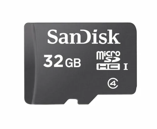 CARD MicroSD SANDISK 32 GB microSDHC clasa 4 SDSDQ-SDSDQM-032G-B35