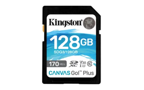 CARD SD KINGSTON 128 GB SDXC clasa 10 standard UHS-SDG3/128GB