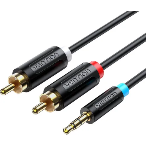 Cablu audio Vention Jack 3.5mm (T) la 2 x RCA (T) - BCLBI