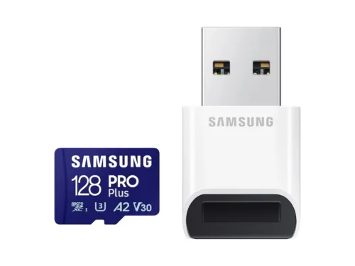 Card memorie Samsung microSD PRO Plus MB-MD128SB/W-MB-MD128SB/WW