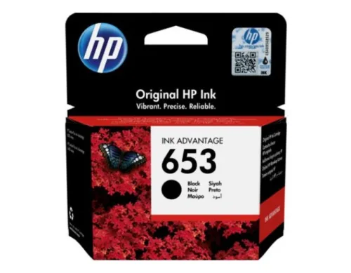 Cartus Cerneala Original HP Black 653  3YM75AE