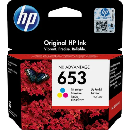 Cartus Cerneala Original HP Color 653  3YM74AE