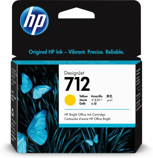 Cartus cerneala Original HP Yellow 712  3ED69A