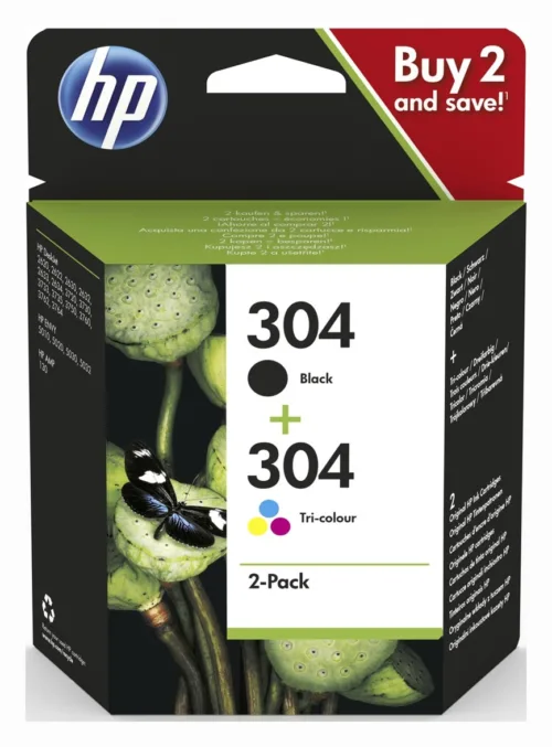 Combo-Pack Original HP  304  3JB05AE