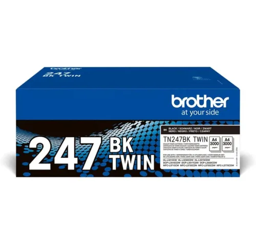 Dual-Pack  Original Brother Black TN247BKTWIN  TN247BKTWIN