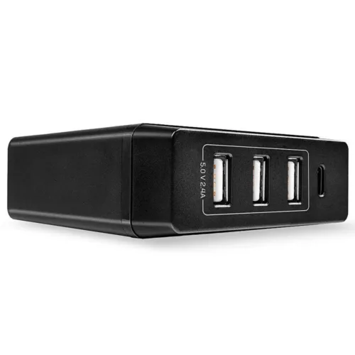 HUB Lindy 3xUSB-A  amp- 1xUSB-C PD 72W LY-73329-LY-73329