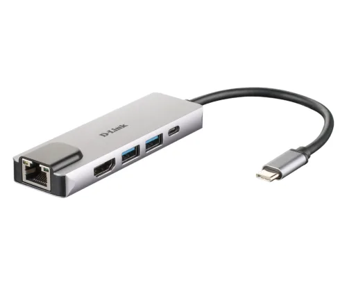 HUB extern D-LINK porturi Gigabit LAN x 1 USB 3.0 -DUB-M520