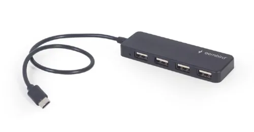 HUB extern GEMBIRD  USB 2.0 x 4 conectare prin USB-UHB-CM-U2P4-01