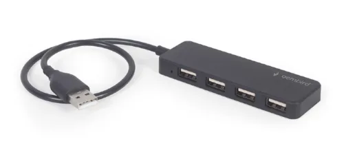 HUB extern GEMBIRD  USB 2.0 x 4 conectare prin USB-UHB-U2P4-06