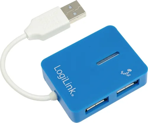 HUB extern LOGILINK  USB 2.0 x 4 conectare prin US-UA0136