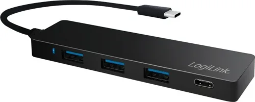 HUB extern LOGILINK  USB 3.0 x 3 USB 3.1 Type C co-UA0311