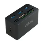 HUB extern LOGILINK  USB 3.0 x 3 conectare prin US-CR0042