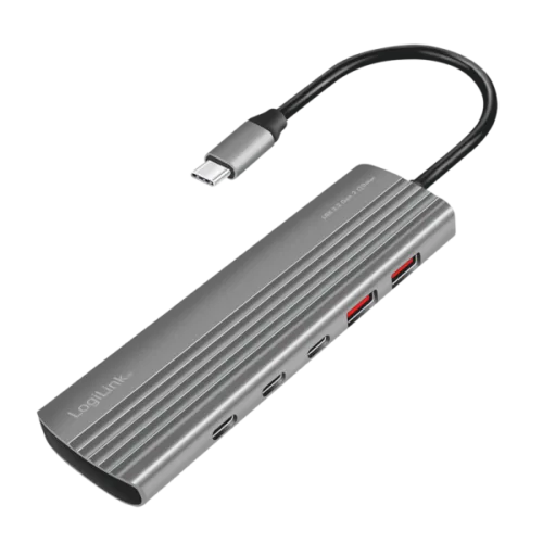 HUB extern LOGILINK  USB-A 2.0 x 2 USB Type-C x 8 -UA0415