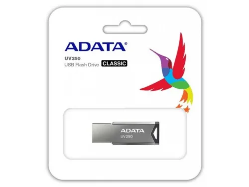 MEMORIE USB 2.0 ADATA 16 GB clasica carcasa alumin- AUV250-16G-RBK