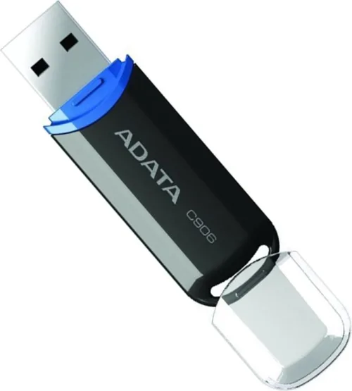 MEMORIE USB 2.0 ADATA 32 GB cu capac carcasa plast- AC906-32G-RBK