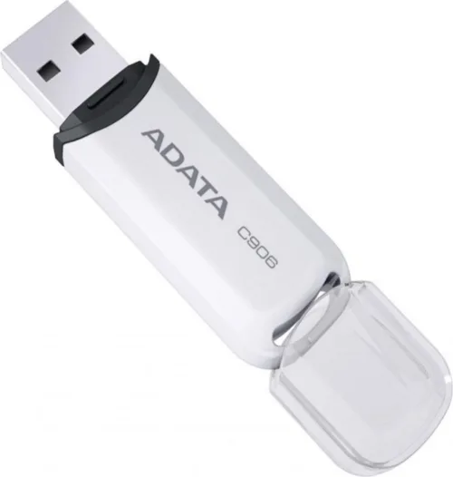 MEMORIE USB 2.0 ADATA 32 GB cu capac carcasa plast- AC906-32G-RWH