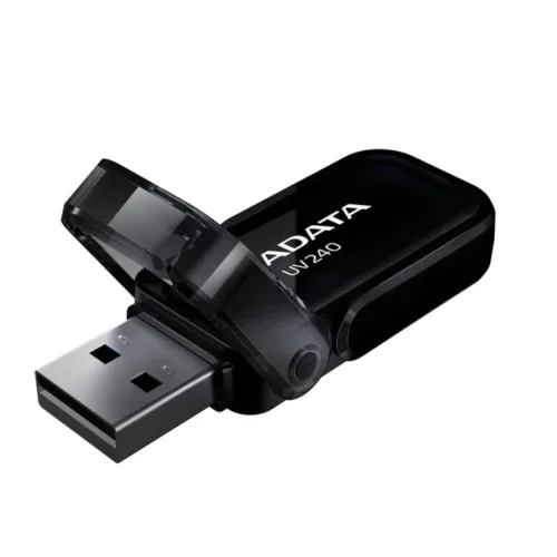 MEMORIE USB 2.0 ADATA 32 GB cu capac carcasa plast- AUV240-32G-RBK