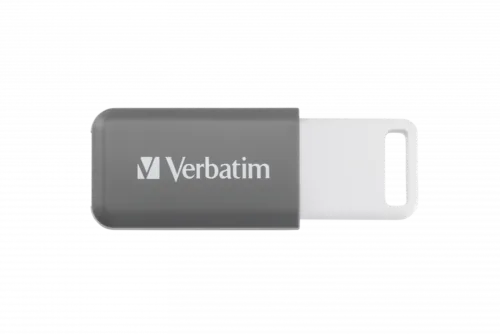 MEMORIE USB VERBATIM DATABAR 128GB USB 2.0 GRI - 49456