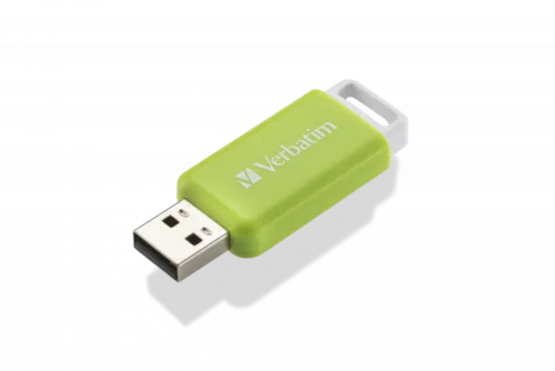 MEMORIE USB VERBATIM DATABAR 32GB USB 2.0 VERDE - 49454