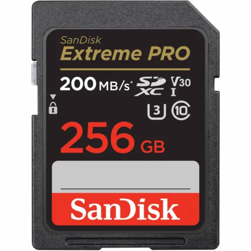 MEMORII. SD CARD Sandisk 256GB CL10 SDSDXXD-256G-G-SDSDXXD-256G-GN4IN