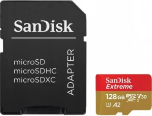 MEMORII. SD CARD Sandisk MICROSDXC 128GB CL10 SDSQ-SDSQXAA-128G-GN6AA