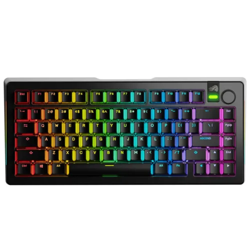 Glorious Tastatura mecanica GMMK 3 PRO 75% Prebuil- GLO-KB-GMMK3-PRO-75-PB-FOX-WL-BLK-US