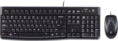 KIT wired LOGITECH USB tastatura + mouse optic 100- 920-002563