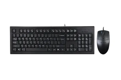 Kit TASTATURA si Mouse A4TECH KR-85+OP-620D cu fir- KR-8520D-USB