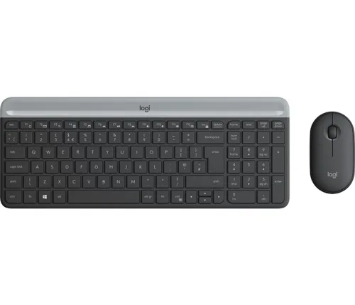 LOGITECH Logitech Slim Wireless Keyboard and Mouse- 920-009204