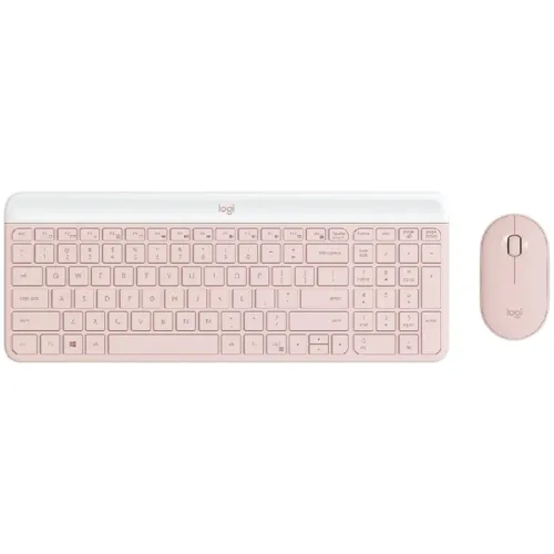 LOGITECH MK470 Slim Combo   - ROSE - US INTL - 2.4- 920-011322