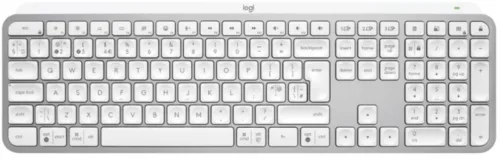 LOGITECH MX Keys S - PALE GREY - (US) INTL - BT - - 920-011588