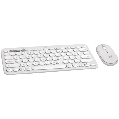 LOGITECH Pebble 2 Combo - TONAL WHITE - (US) INTL - 920-012240