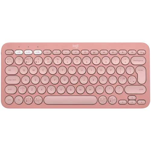 LOGITECH Pebble Keys 2 K380s - TONAL ROSE - (US) I- 920-011853