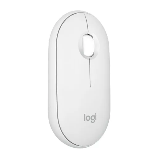 LOGITECH Pebble Mouse 2 M350s - TONAL WHITE - BT -- 910-007013