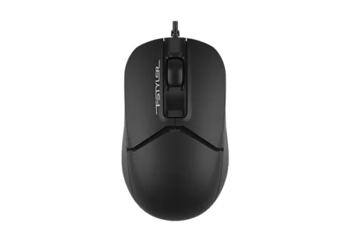 MOUSE A4tech PC sau NB cu fir USB optic 1600 dpi b- FM12 Black