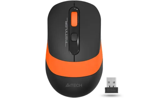 MOUSE A4tech gaming wireless 2.4GHz optic 2000 dpi- FG10 Orange