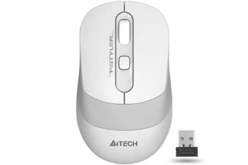 MOUSE A4tech gaming wireless 2.4GHz optic 2000 dpi- FG10 White