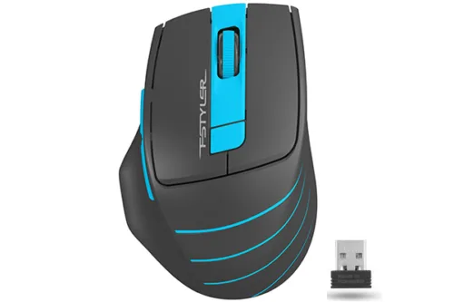 MOUSE A4tech gaming wireless 2.4GHz optic 2000 dpi- FG30 Blue