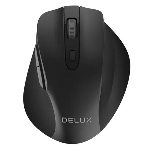 MOUSE DELUX PC sau NB wireless 2.4GHz optic 1600 d- M517GX-BK