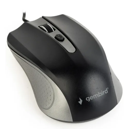 MOUSE GEMBIRD PC sau NB cu fir USB optic 1200 dpi - MUS-4B-01-GB